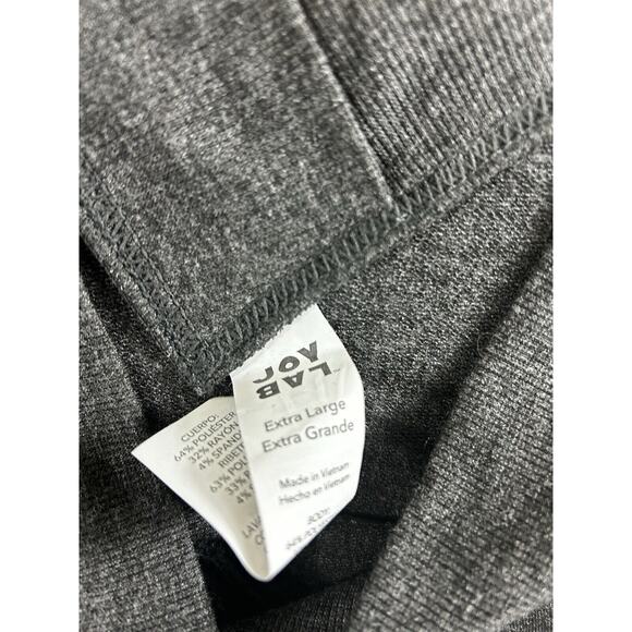 NWT JoyLab Charcoal V-Neck Blouse - Picture 4 of 6